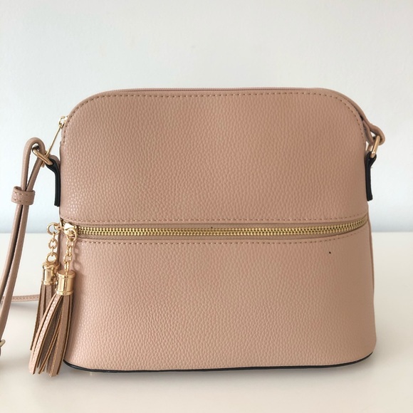 Handbags - Beige crossbody purse